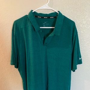 Nike golf Dri fit thin material polo